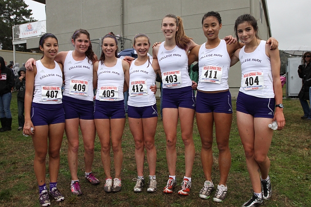 2010NCSXC GD1-1510.JPG - 2010 North Coast Section Cross Country Championships, Hayward High School, Hayward, California